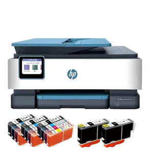HP8028 팩스복합기 + 호환 카트리지 3세트, HP8028