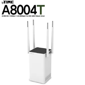 아이피타임 IPTIME A8004T 기가 4포트 유무선 공유기 국산 브랜드 1등 브랜드
