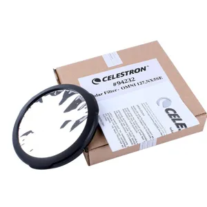 고성능 Celestron-Nexstar 8SE 4SE 5SE 6SE C8HD CPC800 용 태양 필터 필름 천문 단안경 Celestron