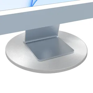 시티파이브 모니터받침대 애플 360도 원반형 알루미늄받침대 저스트모바일 알루디스크, 1개