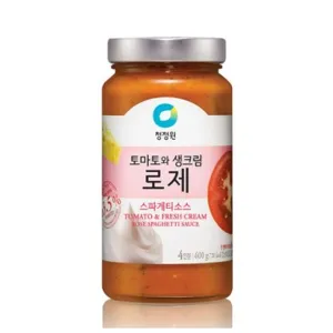 청정원 토마토와생크림 로제 스파게티소스