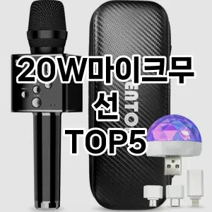 20W마이크무선 추천 TOP5 가격 내돈내산 후기 정보 더쿠