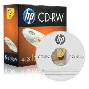 HP CD-RW 4-12X 700MB 슬림 케이스 10p
