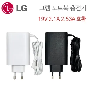 한국미디어시스템 LG 올뉴그램 WA-48B19FS 전용 19V 2.53A 48W WH 충전기