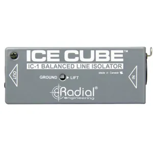 RADIAL ICE CUBE 래디알 밸런스 라인 험 버징 제거 아이솔레이터 정품