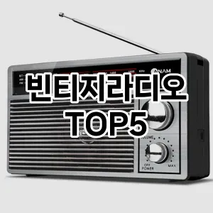 빈티지라디오 추천 TOP5 핫딜 내돈내산 리뷰 장점 클리앙