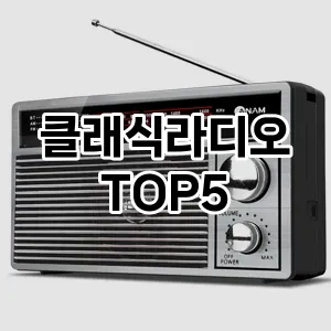 클래식라디오 추천 TOP5 판매 순위 내돈내산 후기 기본정보 클리앙