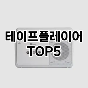 테이프플레이어 추천 TOP5 순위 내돈내산 리뷰 기본정보 더쿠