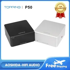 토핑 P50 선형 전원 공급 장치 HIFI 초저소음 DC5V 15V LPS PSU D50 D50s DX3 프로 D30